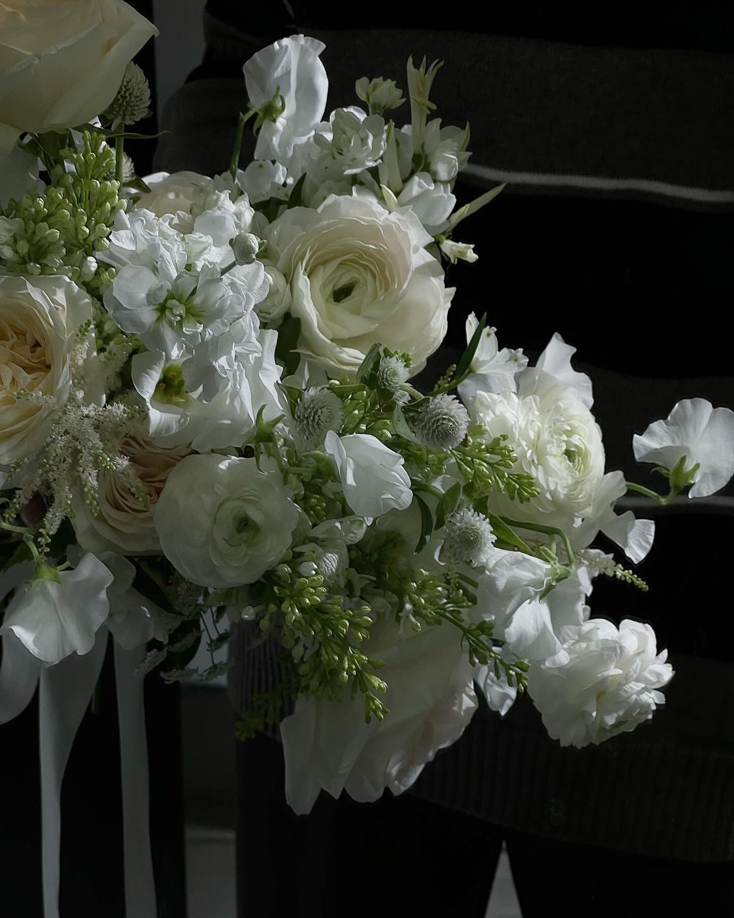 Ohara Garden Rose Wedding Bouquet 庭園玫瑰花球